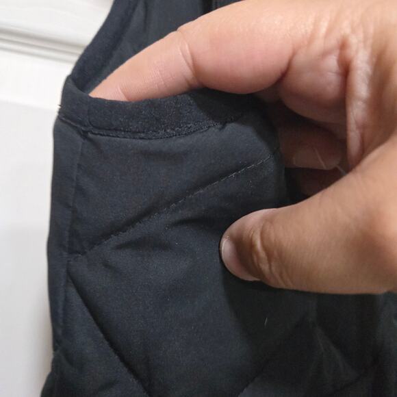 J.Crew Factory Quilted Puffer Vest Black XS Down Feather Fill Women’s Outerwear - Picture 5 of 5